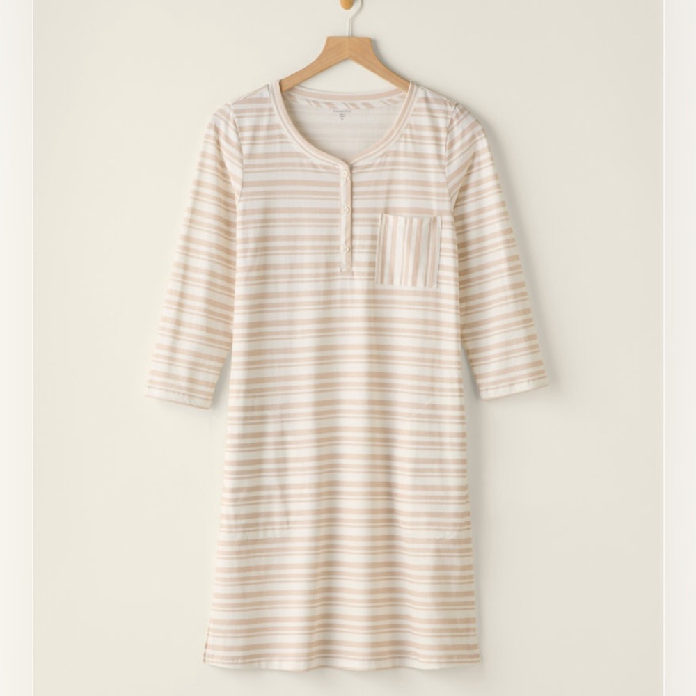 NWOT Garnet Hill Eclipse Organic-Cotton Gown